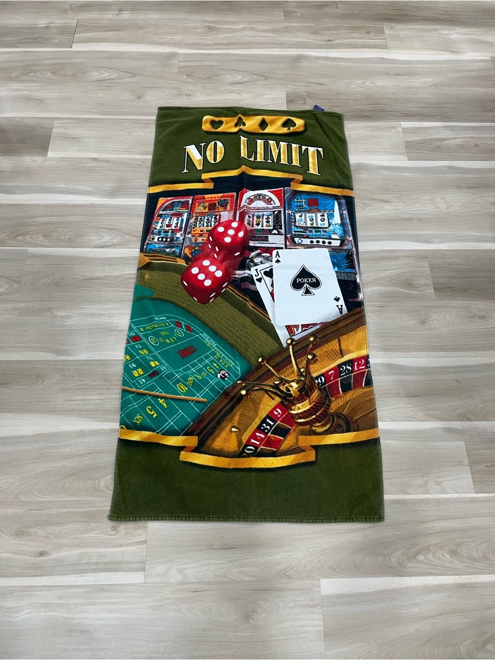 No Limit Casino Game Beach Towel